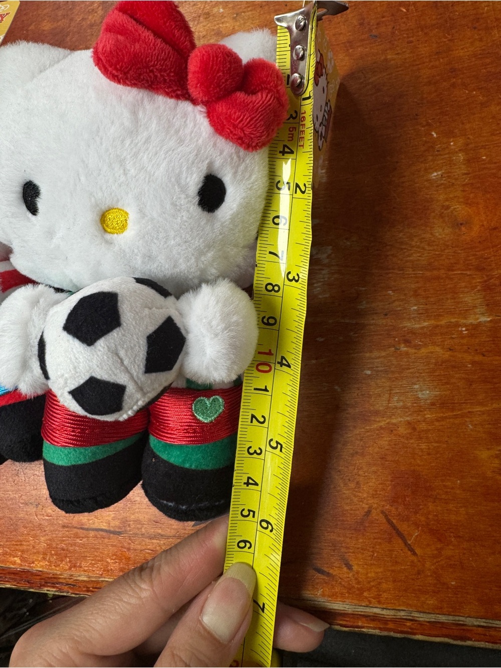 Hello Kitty Soccer Plush Bundle – Football Theme – Set of 2 - Picture 7 of 8